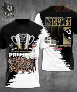 Collingwood FC Afl Premiers T shirt WOAHTEE281023S1