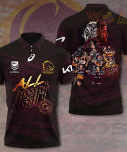 Brisbane Broncos Polo shirt WOAHTEE111123S4