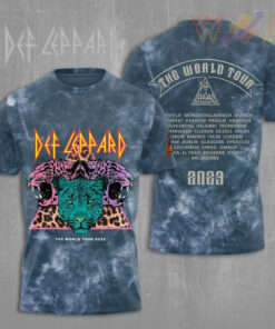 Def Leppard The World Tour 2023 T shirt WOAHTEE251123S3