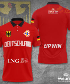 Germany Mens National Basketball Team Polo WOAHTEE231123S4