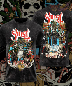 Ghost Band Black T shirt WOAHTEE301123S3