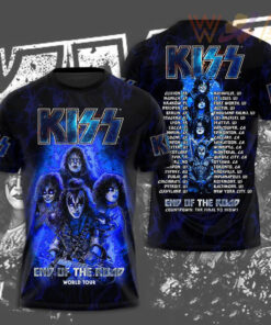 Kiss Band T shirt WOAHTEE081123S4