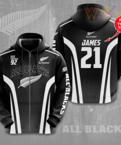 Personalized New Zealand Zip Hoodie WOAHTEE211123S1