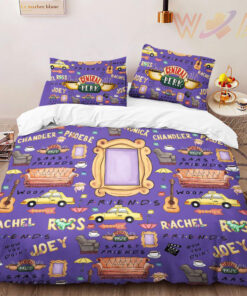 Friends bedding set duvet cover pillow shams WOAHTEE0224D