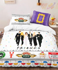 Friends bedding set duvet cover pillow shams WOAHTEE0224H