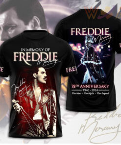 Freddie Mercury T shirt WOAHTEE0524ZK