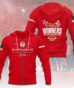 Olympiacos FC Zip up Hoodie WOAHTEE0624SL