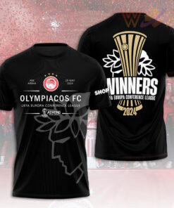Olympiacos Black T shirt WOAHTEE0724S