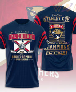 Florida Panthers Hockey Captain T shirt WOAHTEE0824ZF