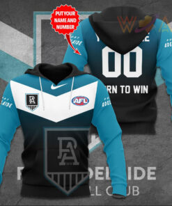 Customized Port Adelaide FC Hoodie WOAHTEE0924SE