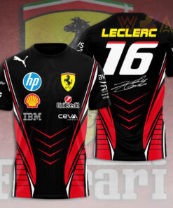 Charles Leclerc F1 T shirt WOAHTEE 130