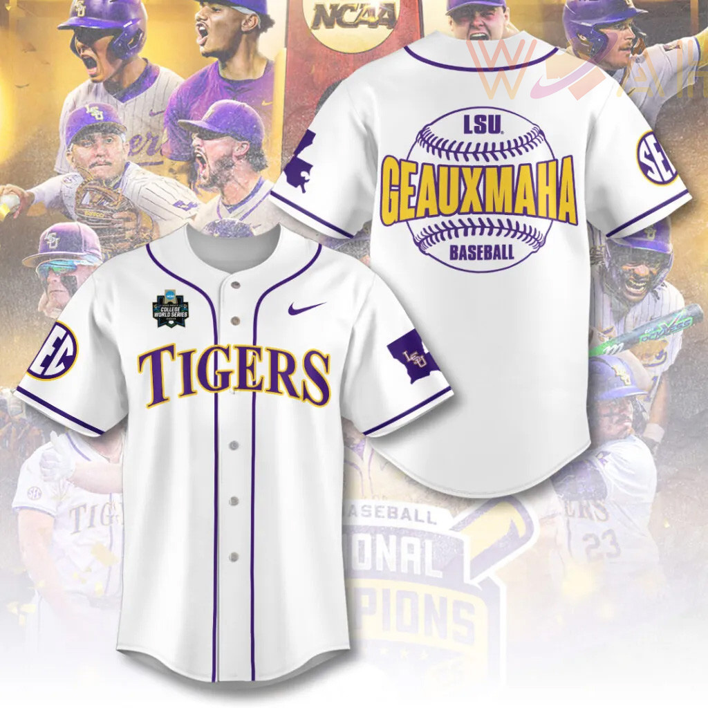 Best Sellers LSU Tigers Baseball Jersey 14
