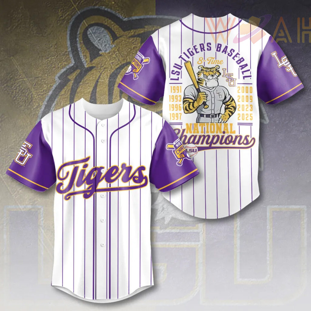 Best Sellers LSU Tigers Baseball Jersey 16