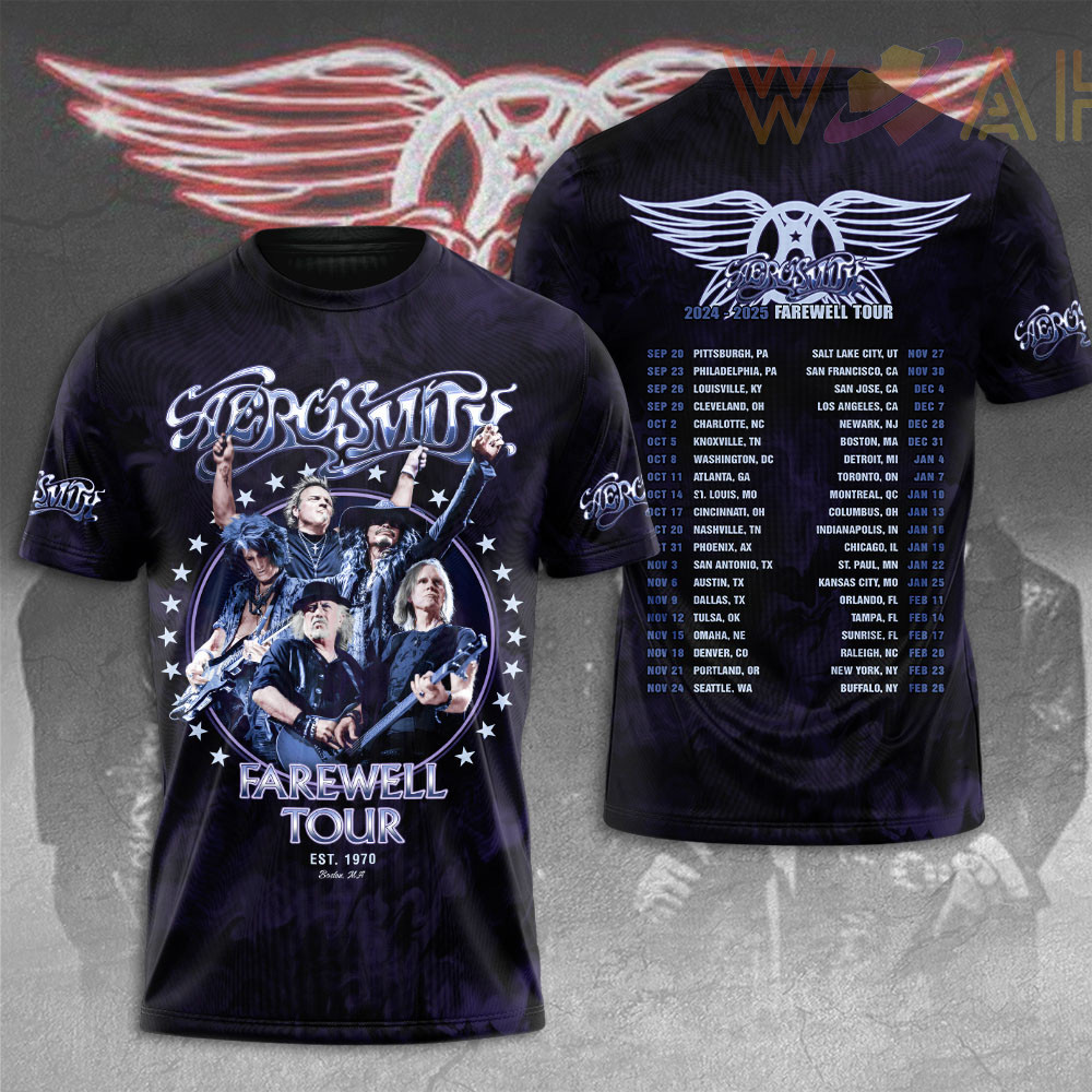 Best sellers Aerosmith T shirt 08