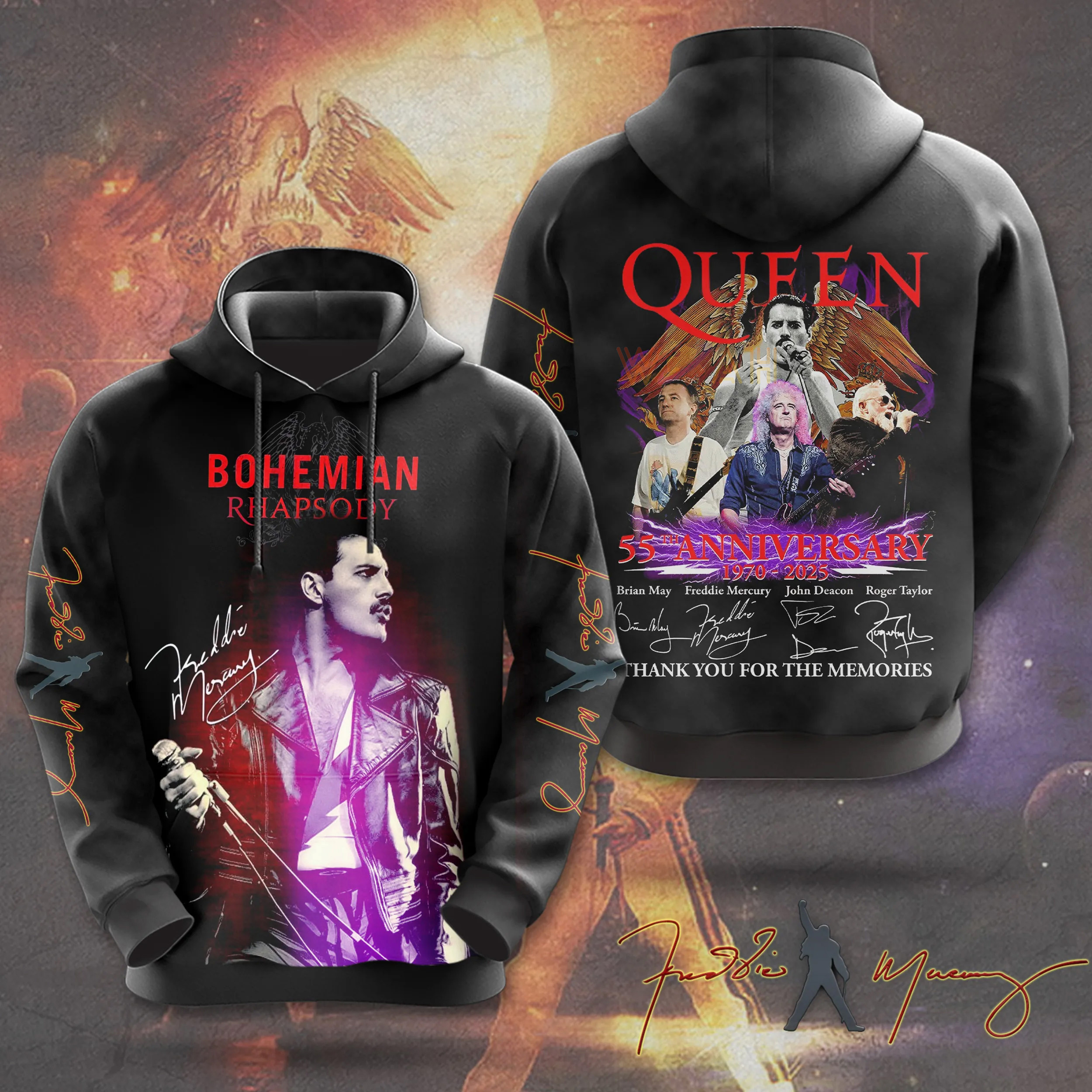Best sellers Freddie Mercury Hoodie 06