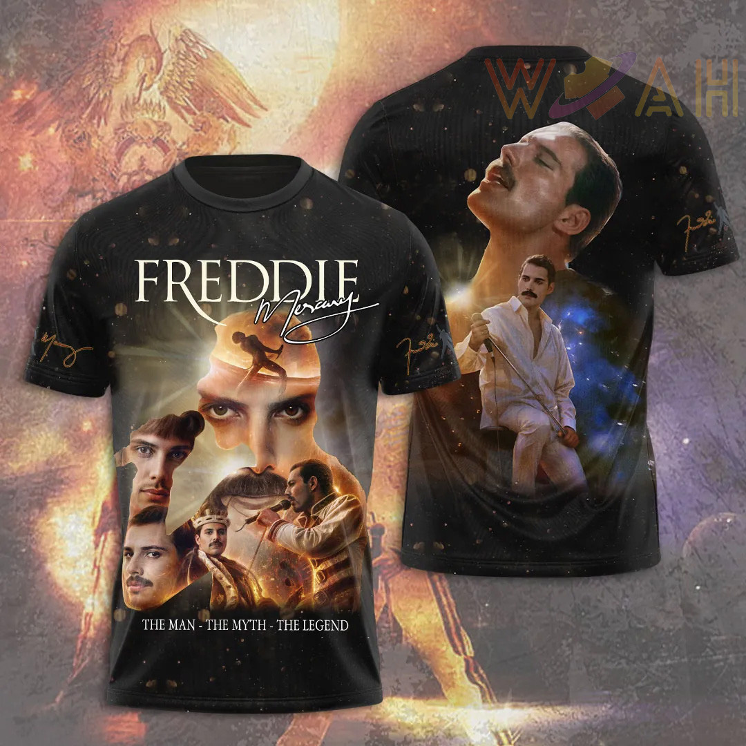 Best sellers Freddie Mercury T shirt 03