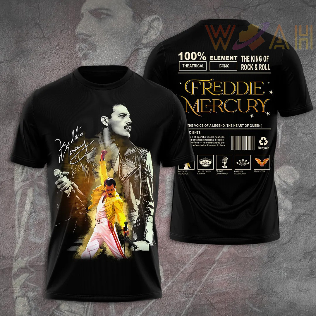 Best sellers Freddie Mercury T shirt 05