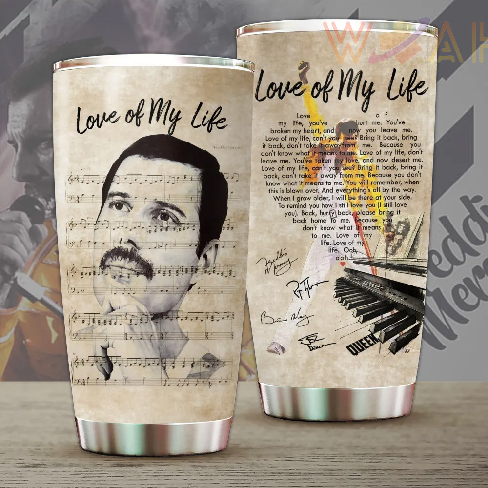 Best sellers Freddie Mercury Tumbler Cup 09