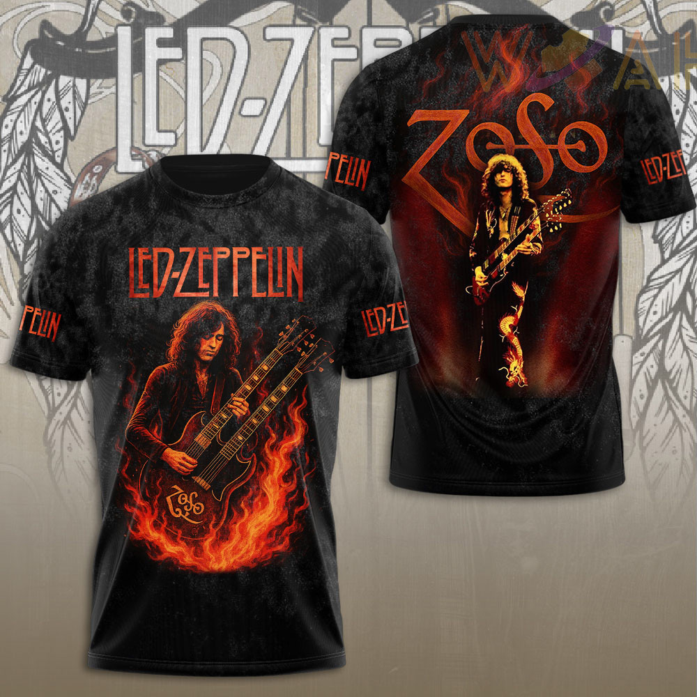 Best sellers Led Zeppelin T shirt 10