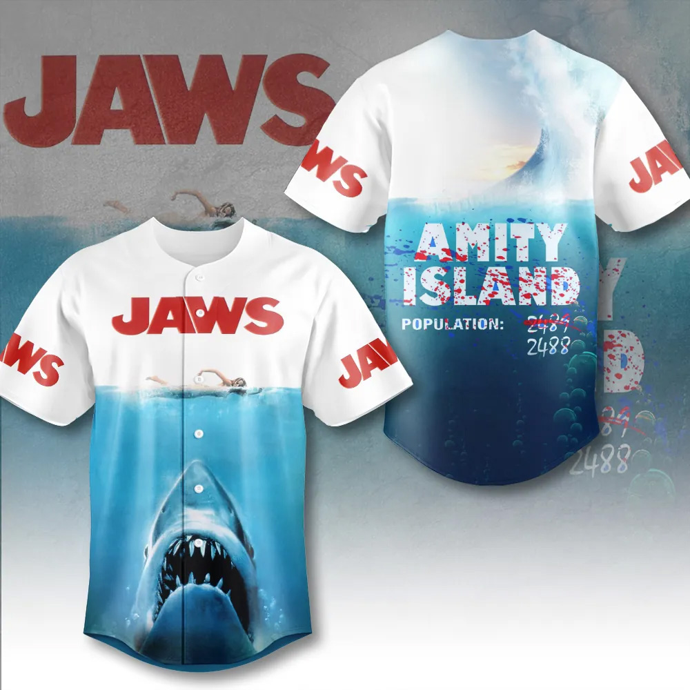 Jaws Baseball Jersey 02