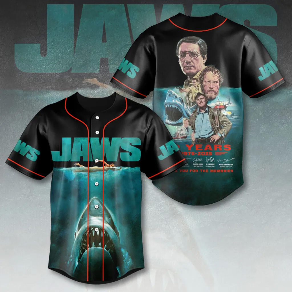 Jaws Baseball Jersey 07