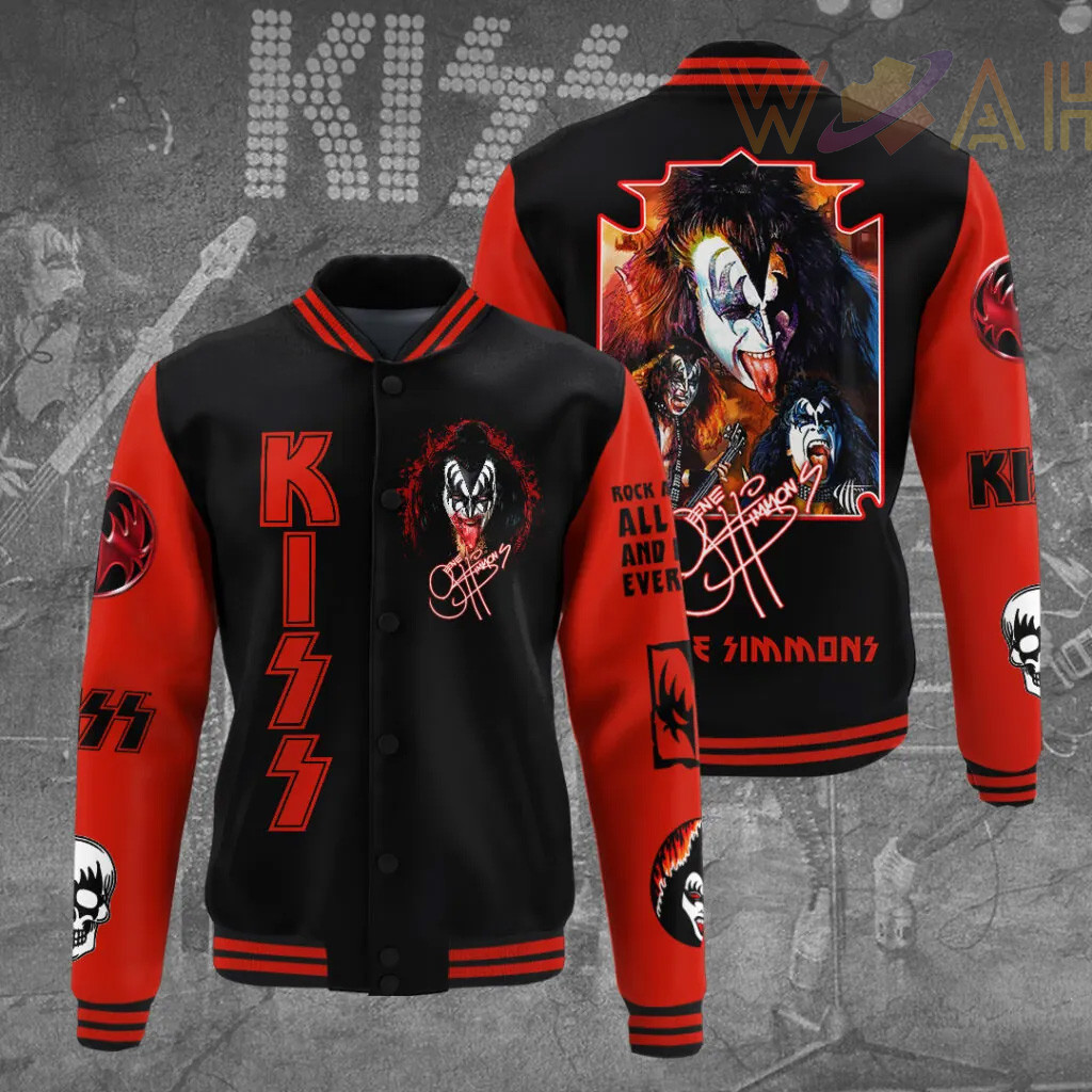 Kiss Band varsity jacket 05