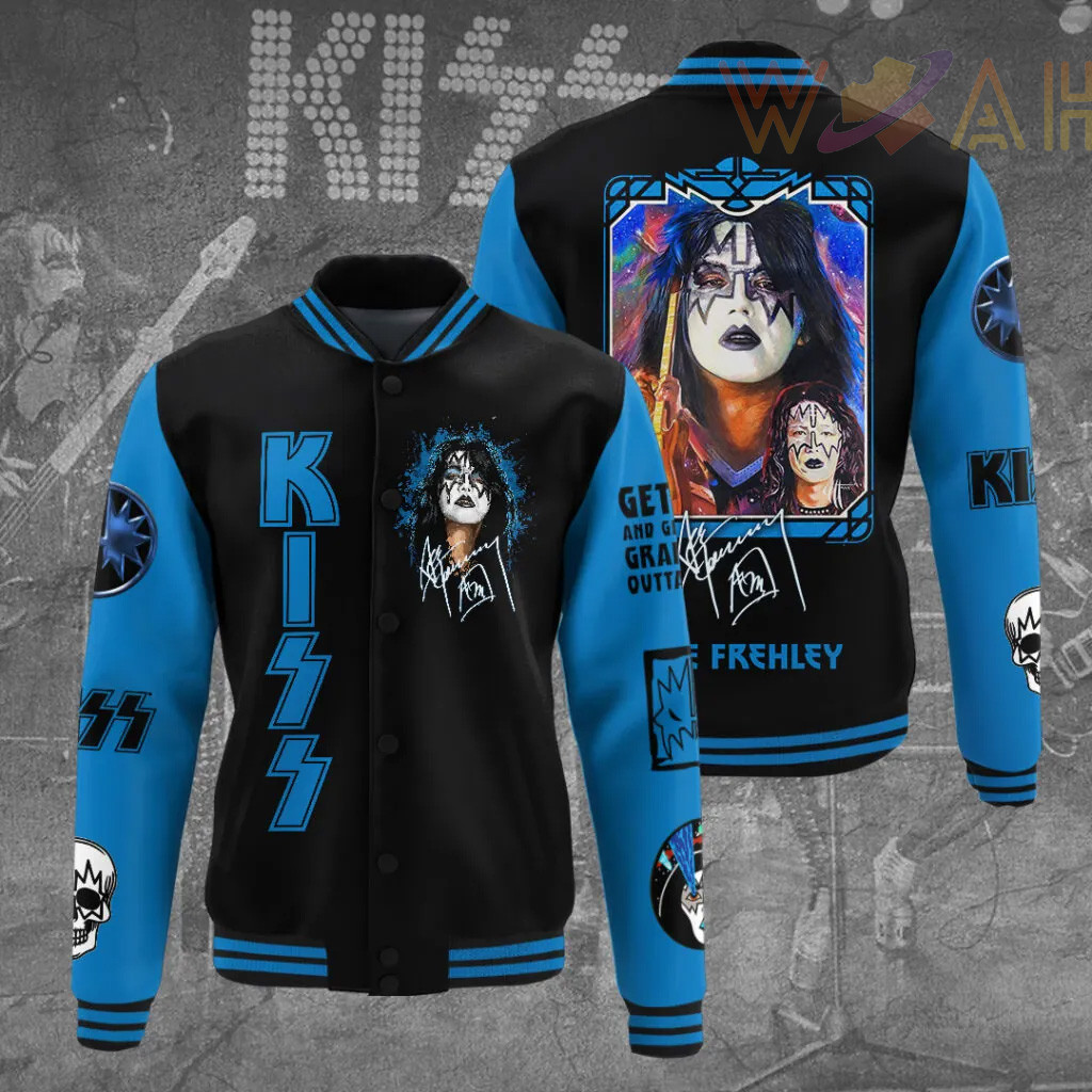 Kiss Band varsity jacket 06