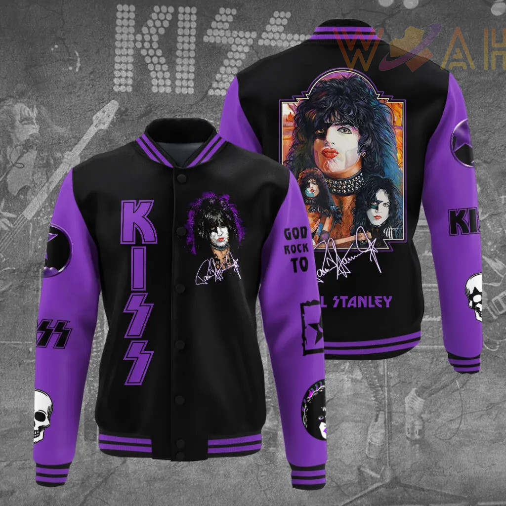 Kiss Band varsity jacket 08