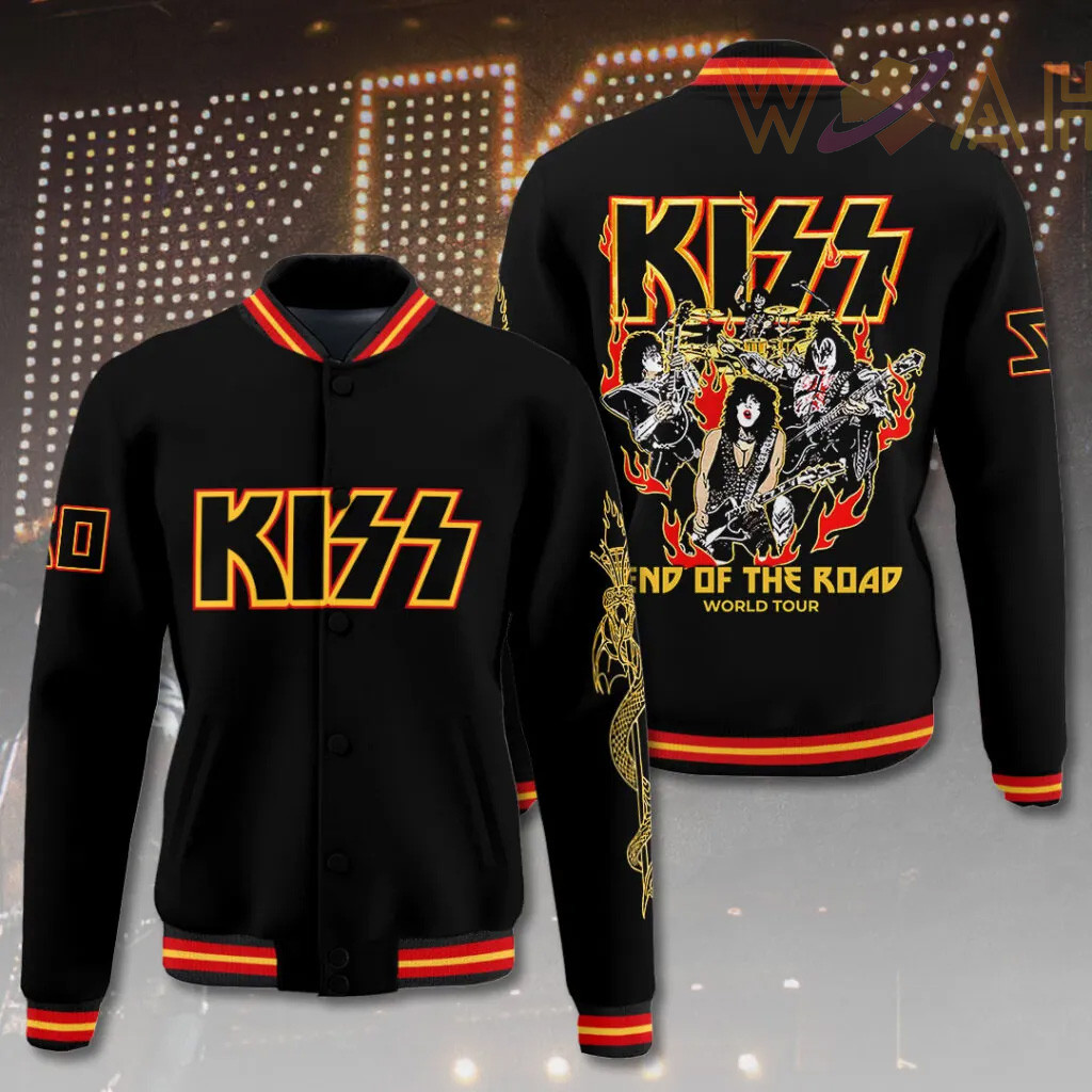 Kiss Band varsity jacket 09