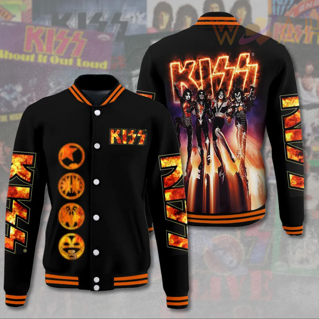 Kiss Band varsity jacket 11