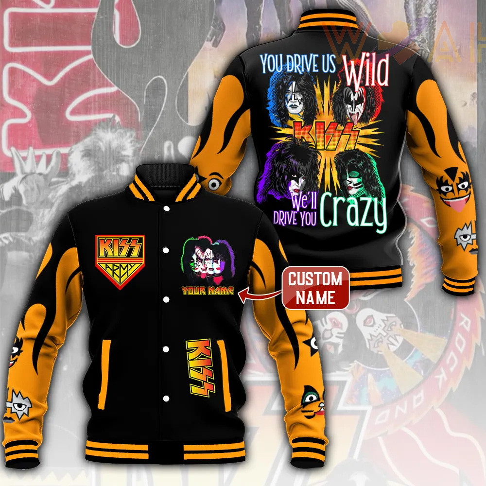 Kiss Band varsity jacket 17