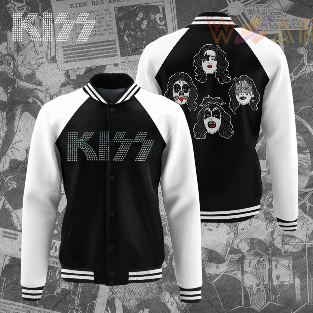 Kiss Band varsity jacket 18