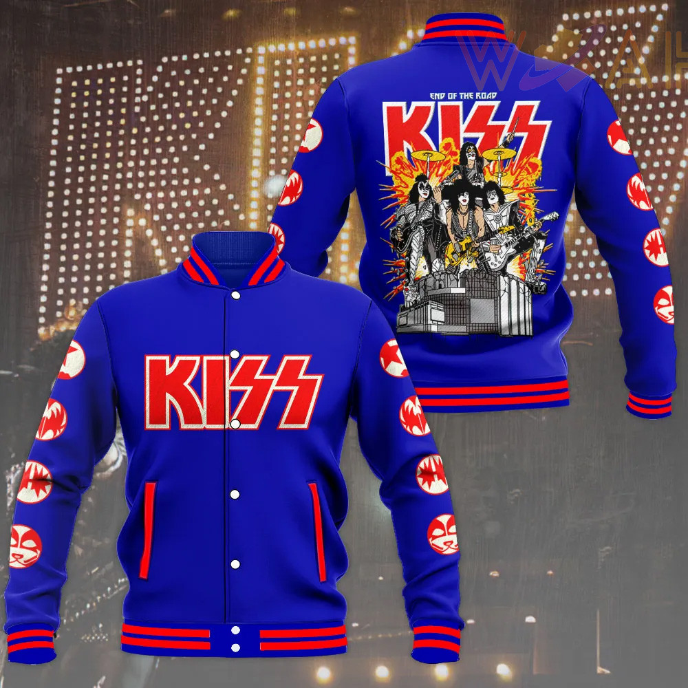 Kiss Band varsity jacket 19