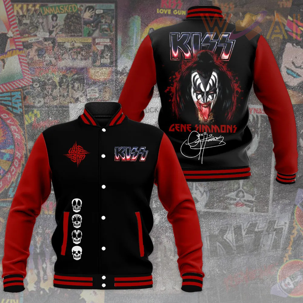 Kiss Band varsity jacket 21