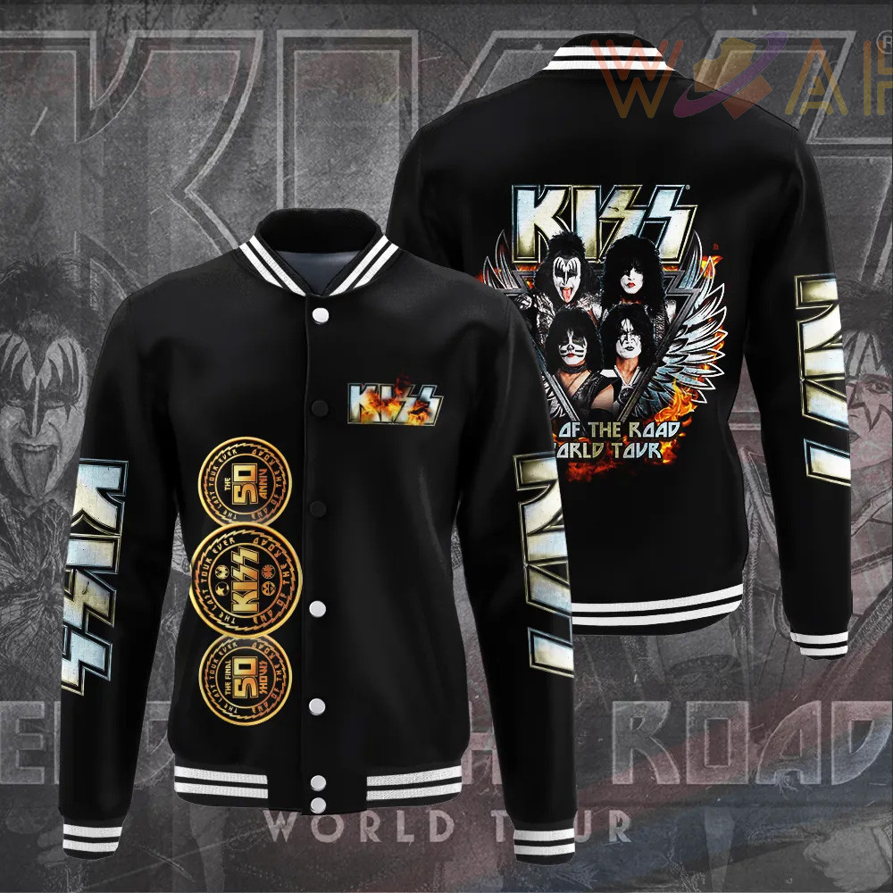 Kiss Band varsity jacket 25