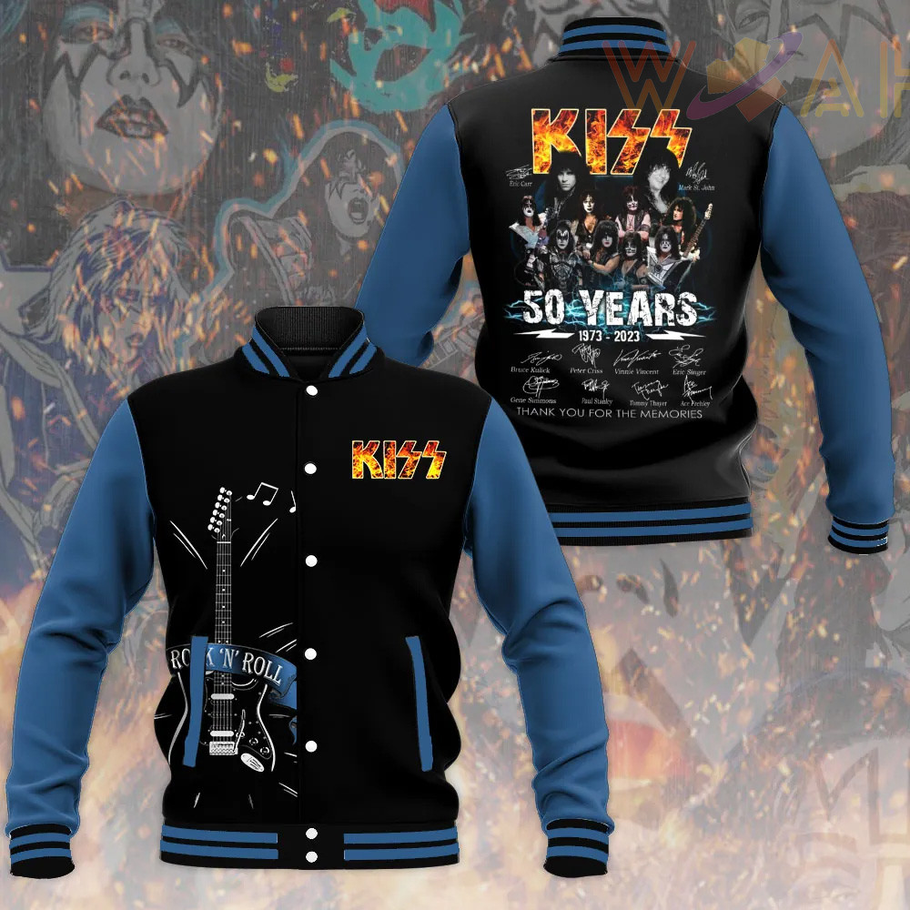 Kiss Band varsity jacket 30