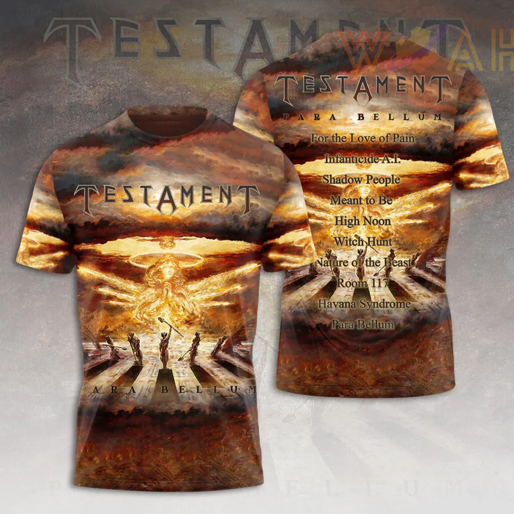 Testament x Para T shirt 02