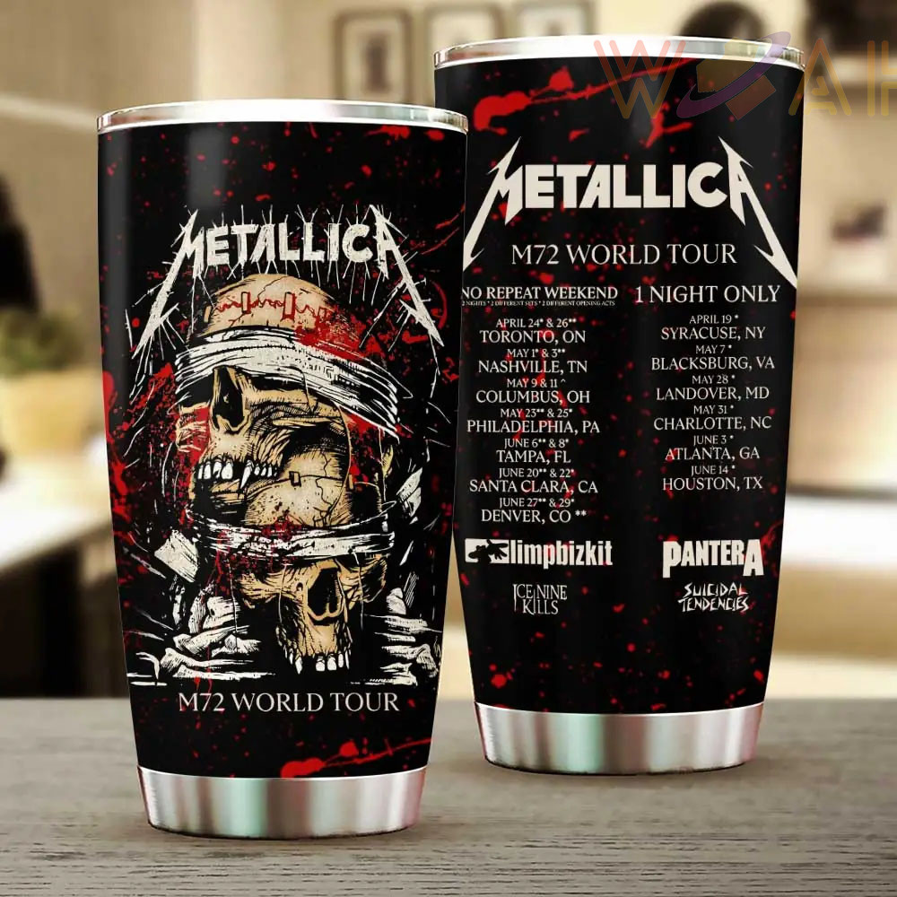 Best sellers Metallica Tumbler Cup 01