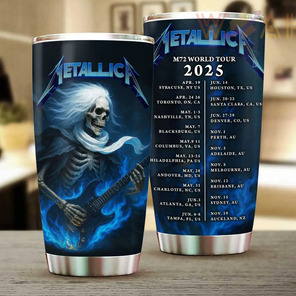Best sellers Metallica Tumbler Cup 06