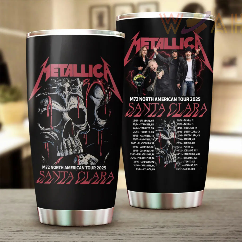 Best sellers Metallica Tumbler Cup 12