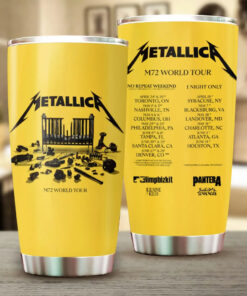 Best sellers Metallica Tumbler Cup 17