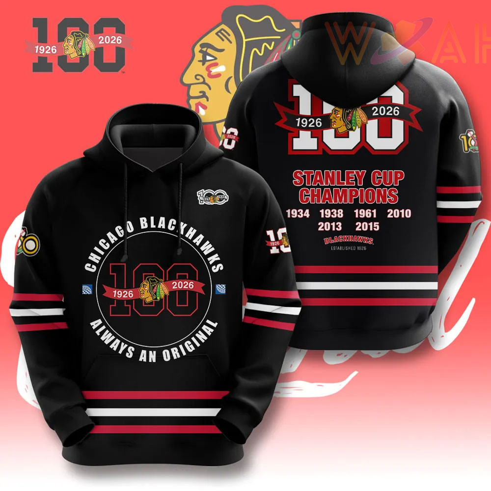 Chicago Blackhawks Hoodie 01