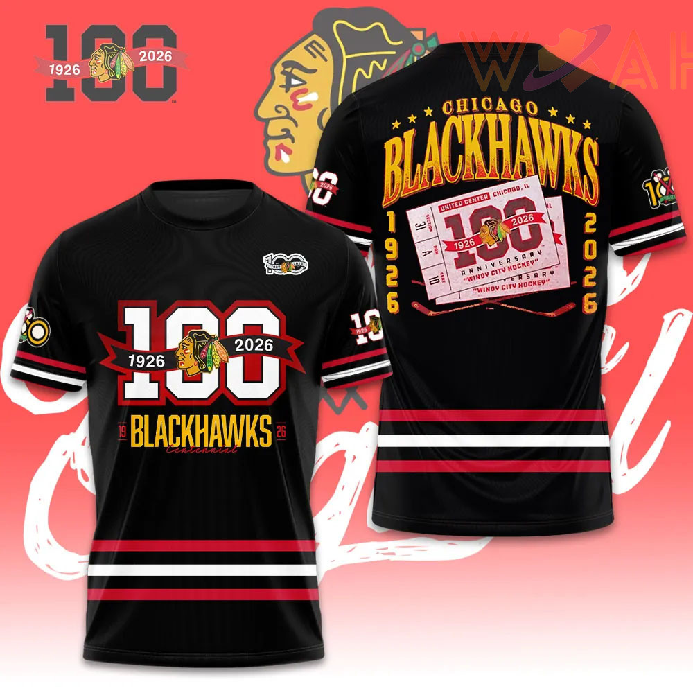 Chicago Blackhawks T shirt 01