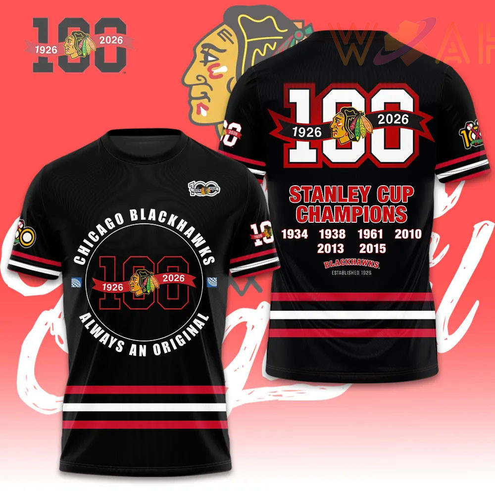 Chicago Blackhawks T shirt 02