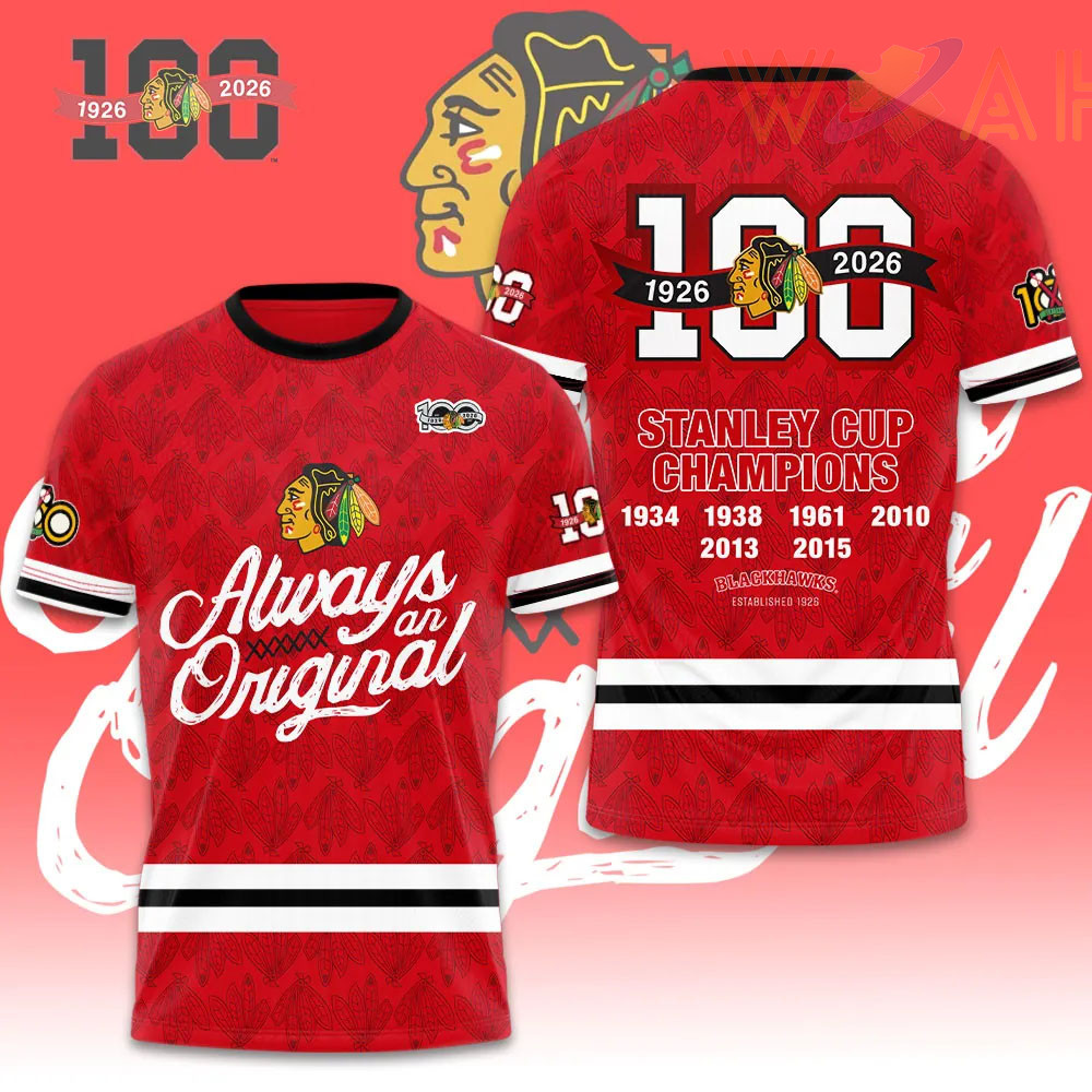 Chicago Blackhawks T shirt 03