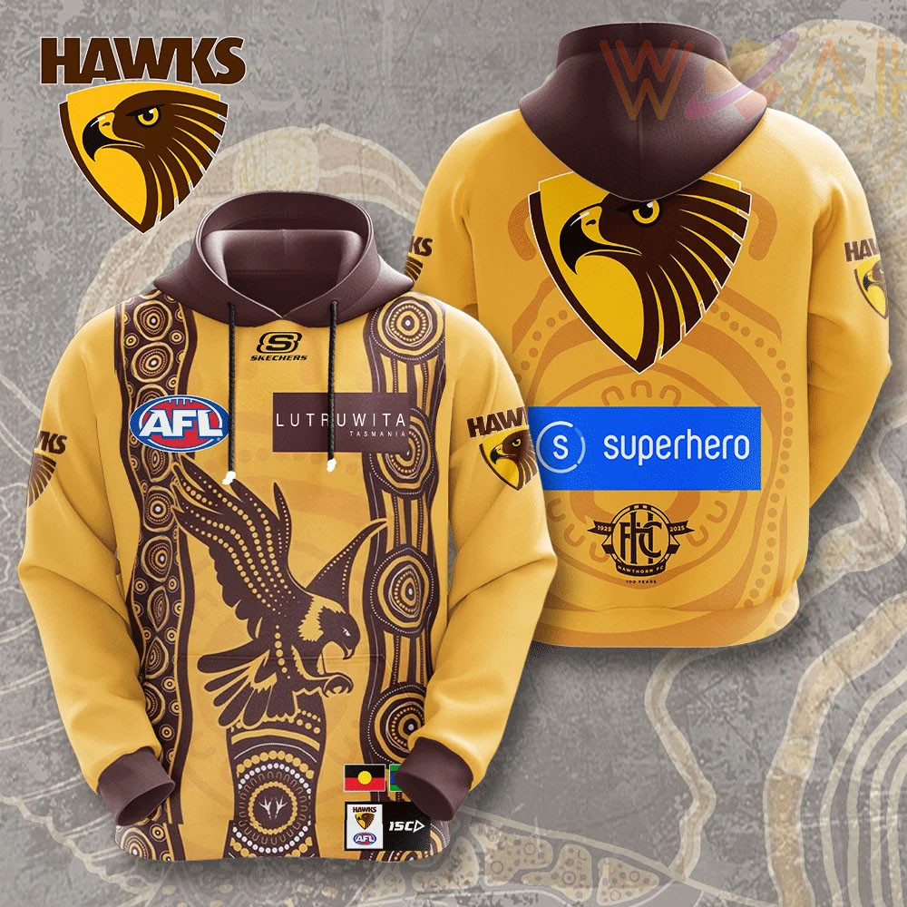 Hawthorn FC Hoodie 03