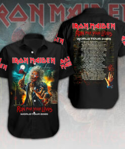 Iron Maiden Short Sleeve Dress Shirt 06
