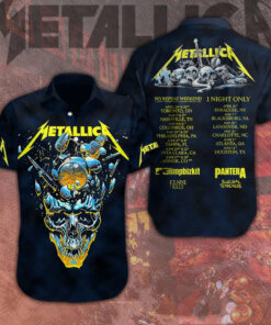 Metallica Short Sleeve Dress Shirt 10