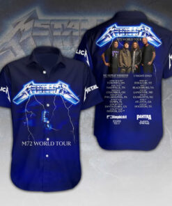 Metallica Short Sleeve Dress Shirt 11