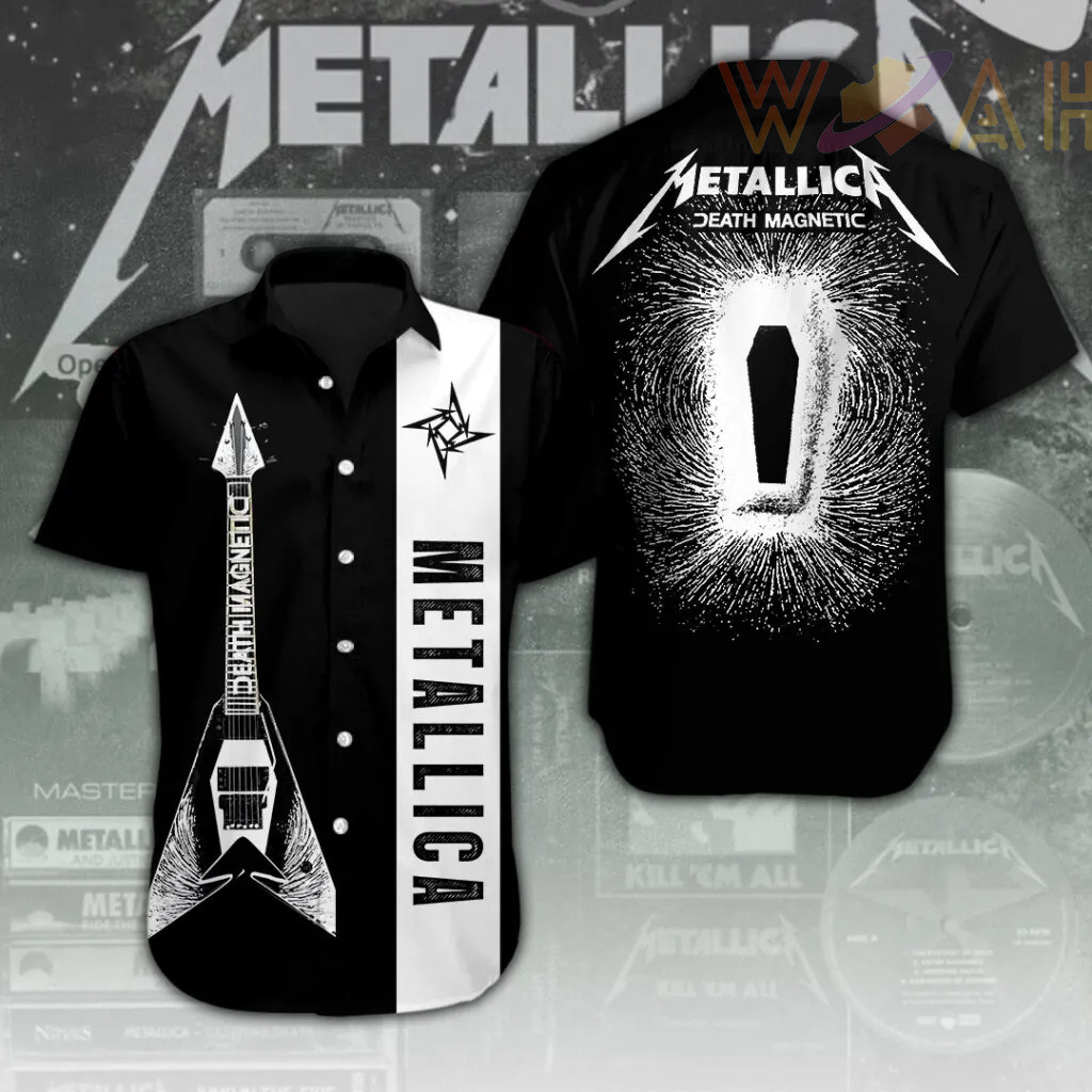 Metallica Short Sleeve Dress Shirt 15